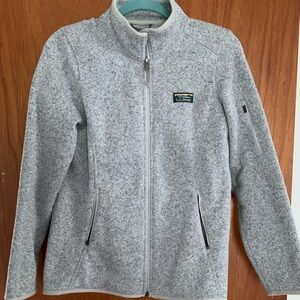L.L. Bean Women’s Sweater Fleece Full zip Jacket